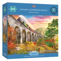 Crossing Glenfinnan Viaduct Puzzel 1000 Stukjes - thumbnail