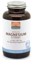Mattisson HealthStyle Magnesium Citraat 60 mg Elementair Magnesium Capsules - thumbnail