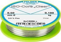 Felder ISO-Core Clear Sn100Ni+ Soldeertin Spoel Sn99,25Cu0,7Ni0,05 0.100 kg 0.5 mm - thumbnail