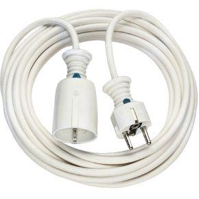 Brennenstuhl Kunststof-Verlengkabel Wit 5M H05Vv-F 3G1,5 - 1164120