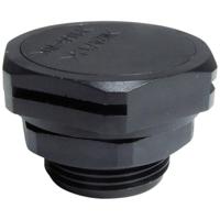 TRU COMPONENTS HX-PF-M6 Drukcompensatie element M6 PA66 Zwart 1 stuk(s) - thumbnail