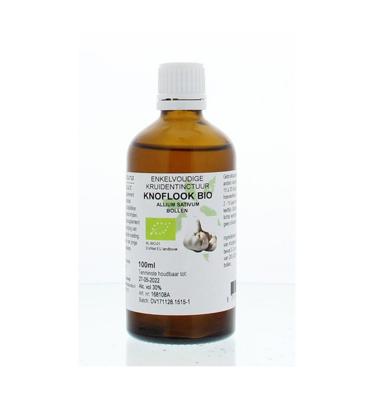 Cruydhof Allium sativum bulb/knoflook tinctuur bio 100 Milliliter