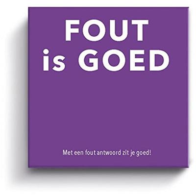 Selecta gift game: fout is goed kaartspel