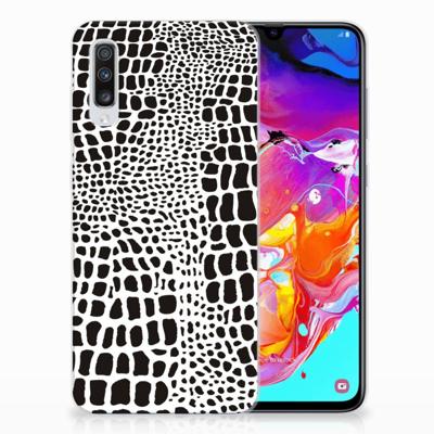 Samsung Galaxy A70 | TPU Hoesje | Slangenprint Samsung Galaxy A70 | TPU Hoesje | Slangenprint