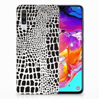 Samsung Galaxy A70 | TPU Hoesje | Slangenprint - thumbnail