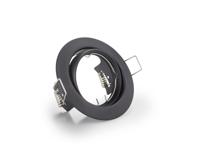 Trio Ronde inbouwspot Jura GU10 8,3cm zwart 650100132 - thumbnail