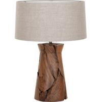 MUST Living Tafellamp 'Jungle' Teakhout, 52cm - thumbnail