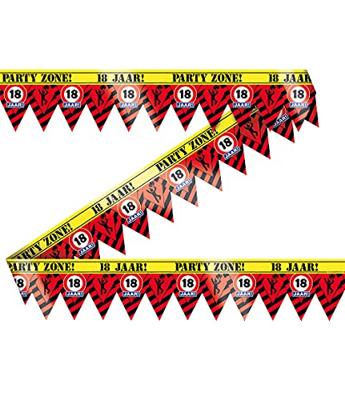 Paperdreams Party tape - 18 jaar