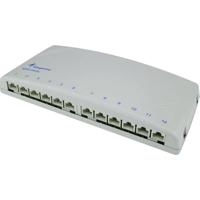 Telegaertner J02022A0053 12-poorts netwerkpatchpaneel CAT 6a 1 HE - thumbnail