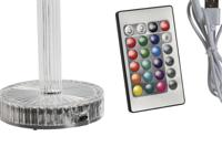 Bureaulamp Home ESPRIT 8,5 x 8,5 x 23,5 cm - thumbnail