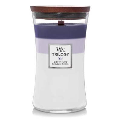 WoodWick trilogy evening luxe large candle