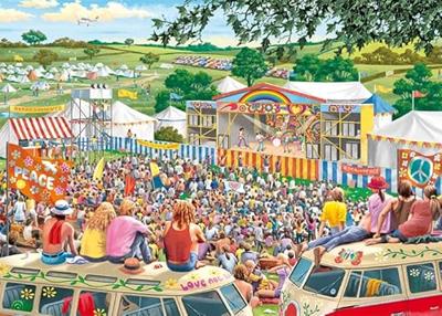 Jan van Haasteren Flower Parade 1000 pcs Legpuzzel 1000 stuk(s) Strips