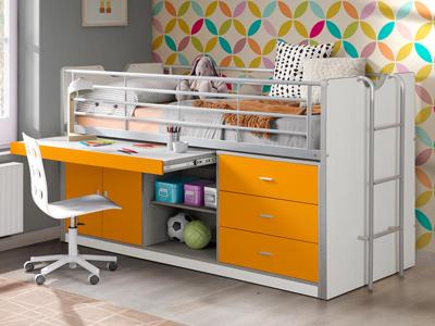 Bed BONNY III 90x200 cm oranje Bed BONNY III 90x200 cm oranje