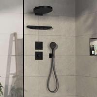 Hansgrohe ShowerSelect Comfort E thermostaat inbouw, mat zwart - thumbnail