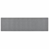 VidaXL Tapijtloper 80x300 cm donkergrijs - thumbnail