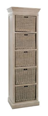 J-Line Opbergkast met 5 manden J-Line Opbergkast met 5 manden