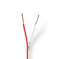 Nedis Speaker-Kabel | 2x 0.75 mm² | CCA | 100 m | Rood / Zwart | 1 stuks - CAGW0750BK1000 CAGW0750BK1000 - thumbnail