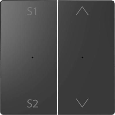 Merten MEG5227-6034 Wisselschakelaar Afdekking System Design Antraciet 1 stuk(s)