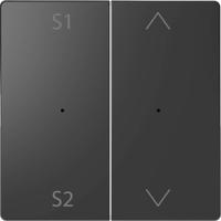 Merten MEG5227-6034 Wisselschakelaar Afdekking System Design Antraciet 1 stuk(s) - thumbnail