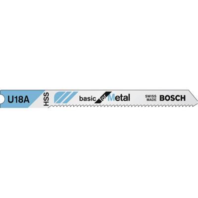 Bosch Accessoires Decoupeerzaagblad HSS | U 18 A - 2609256765