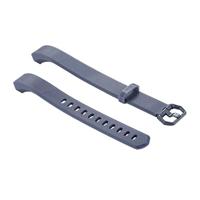 FitBit Alta HR siliconen bandje met gesp Maat: Large - Grijs - thumbnail