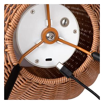 Lucide COLIN IP44 - Oplaadbare Tafellamp Binnen/Buiten - Accu/Batterij - LED 3 StepDim - 1x3W 3000K - IP44 - Naturel Lucide COLIN IP44 - Oplaadbare Tafellamp Binnen/Buiten - Accu/Batterij - LED 3 StepDim - 1x3W 3000K - IP44 - Naturel