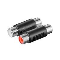 10 x audio-adapter 2 x RCA-koppeling > 2 x RCA-koppeling A 181 cinch-koppeling - thumbnail