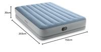 Intex 64159 QUEEN DURA-BEAM COMFORT AIRBED Luchtbed (l x b x h) 203 x 152 x 36 cm Blauw-grijs - thumbnail