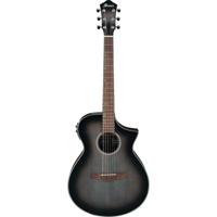 Ibanez AEWC11-TCB Transparent Charcoal Burst High Gloss elektrisch akoestische westerngitaar - thumbnail