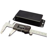 Hammond Electronics 1591USFLBK Universele behuizing 120 x 120 x 59 ABS Zwart 1 stuk(s) - thumbnail