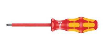 Wera 162 i Plus/minus schroevendraaier VDE Grootte SL/PH 1 Koplengte: 80 mm