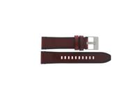 Horlogeband Diesel DZ4594 Leder Rood 22mm - thumbnail