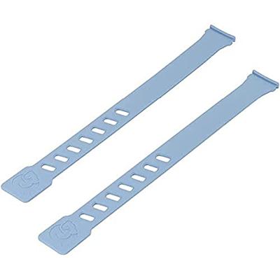 Qibbel set voetriempjes lichtblauw