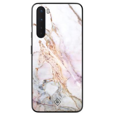 OnePlus Nord hoesje - Parelmoer marmer