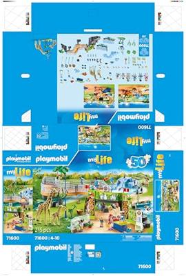 Playmobil My Life 71600 Mijn grote dierentuin