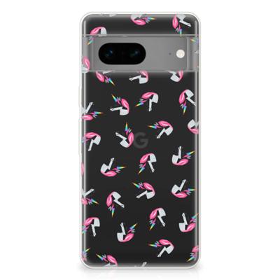 TPU bumper voor Google Pixel 7 Unicorns TPU bumper voor Google Pixel 7 Unicorns