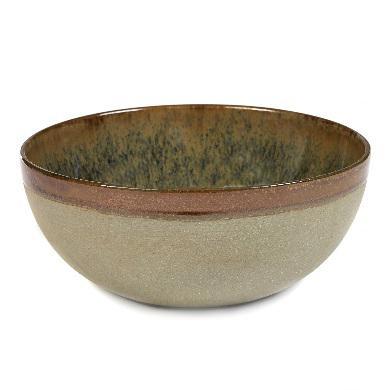 SERAX - Surface - Schaal L 23,5cm H9,5 Indi grey SERAX - Surface - Schaal L 23,5cm H9,5 Indi grey