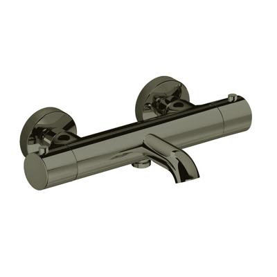 Salenzi Badkraan Opbouw Giro Gegalvaniseerd Messing Zwart Chroom Salenzi Badkraan Opbouw Giro Gegalvaniseerd Messing Zwart Chroom