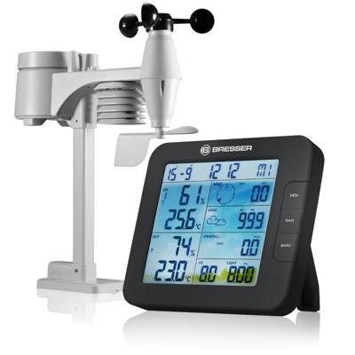 BRESSER Tuya Smart Home 7-in-1 weerstation ClimateConnect (zwart) BRESSER Tuya Smart Home 7-in-1 weerstation ClimateConnect (zwart)