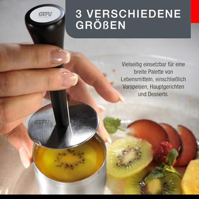 GEFU Formidable Dresseerringen, set 10-delig GEFU Formidable Dresseerringen, set 10-delig