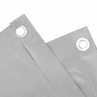 VidaXL Balkonscherm 1000x120 cm pvc grijs - thumbnail