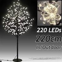 Kerstbloesem, 180 cm, 200 LED's, kerstboom, kerstversiering - thumbnail