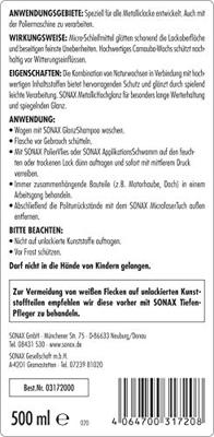 Sonax 317 200 Auto polijst 500 ml