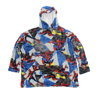 Spiderman hoodie poncho maat XS - L - polyester - thumbnail