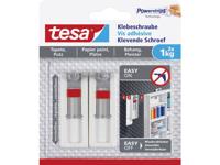 Klevende schroef tesa behang pleister 1kg verstelb - thumbnail