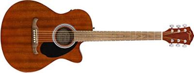 Fender FA-135CE Concert Natural Mahogany WN elektrisch-akoestische westerngitaar