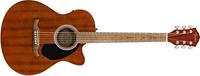 Fender FA-135CE Concert Natural Mahogany WN elektrisch-akoestische westerngitaar - thumbnail