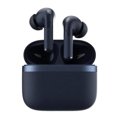 Edifier W260NC -45dB Actieve Ruisonderdrukking Oordopjes, Hi-Res Audio Draadloos met LDAC, AAC, 6 Microfoons met AI Helder Oproepen, Dubbele Dynamische Drivers, Bluetooth 5.3, Donkerblauw
