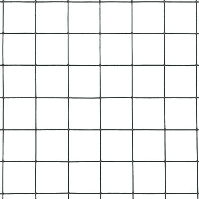 VidaXL Kippengaas 10x0,5 m staal met pvc coating groen VidaXL Kippengaas 10x0,5 m staal met pvc coating groen