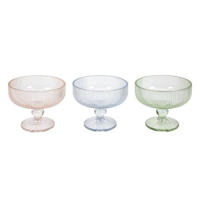 Glas op voet Lines 170ml Ø11,7x10cm